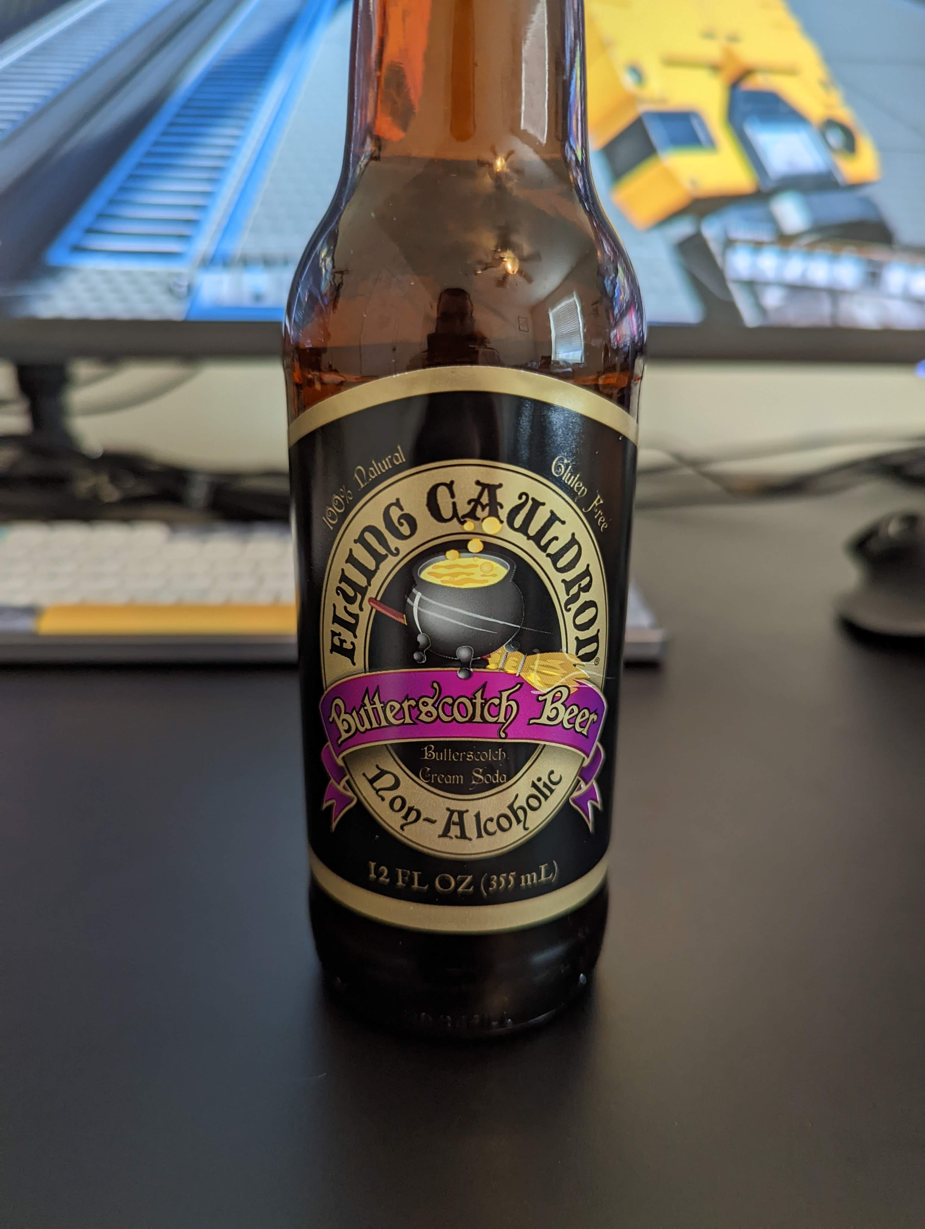 Flying Cauldron Butterscotch Beer (non-alcoholic)