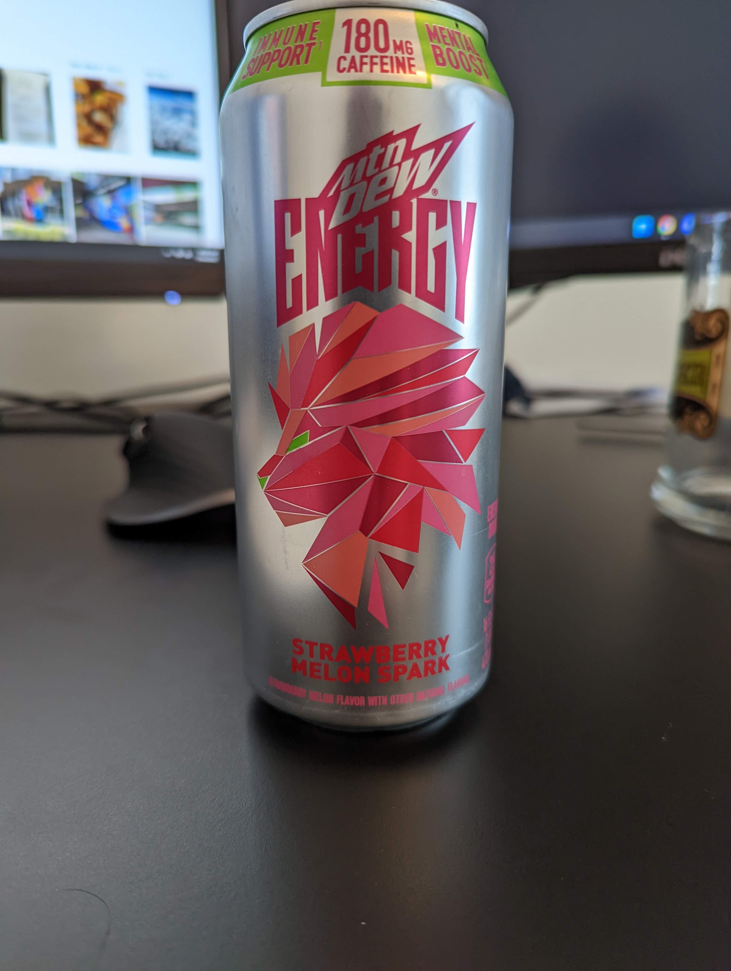 Mountain Dew Energy - Strawberry Melon Spark