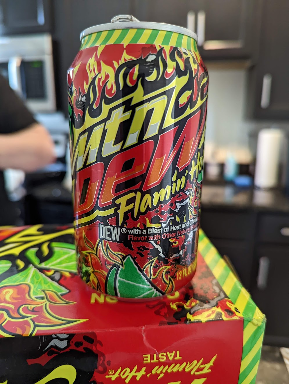 Flamin Hot Mountain Dew